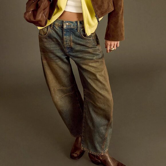 We The Free Good Luck Barrel Jeans - Picture 3 of 5